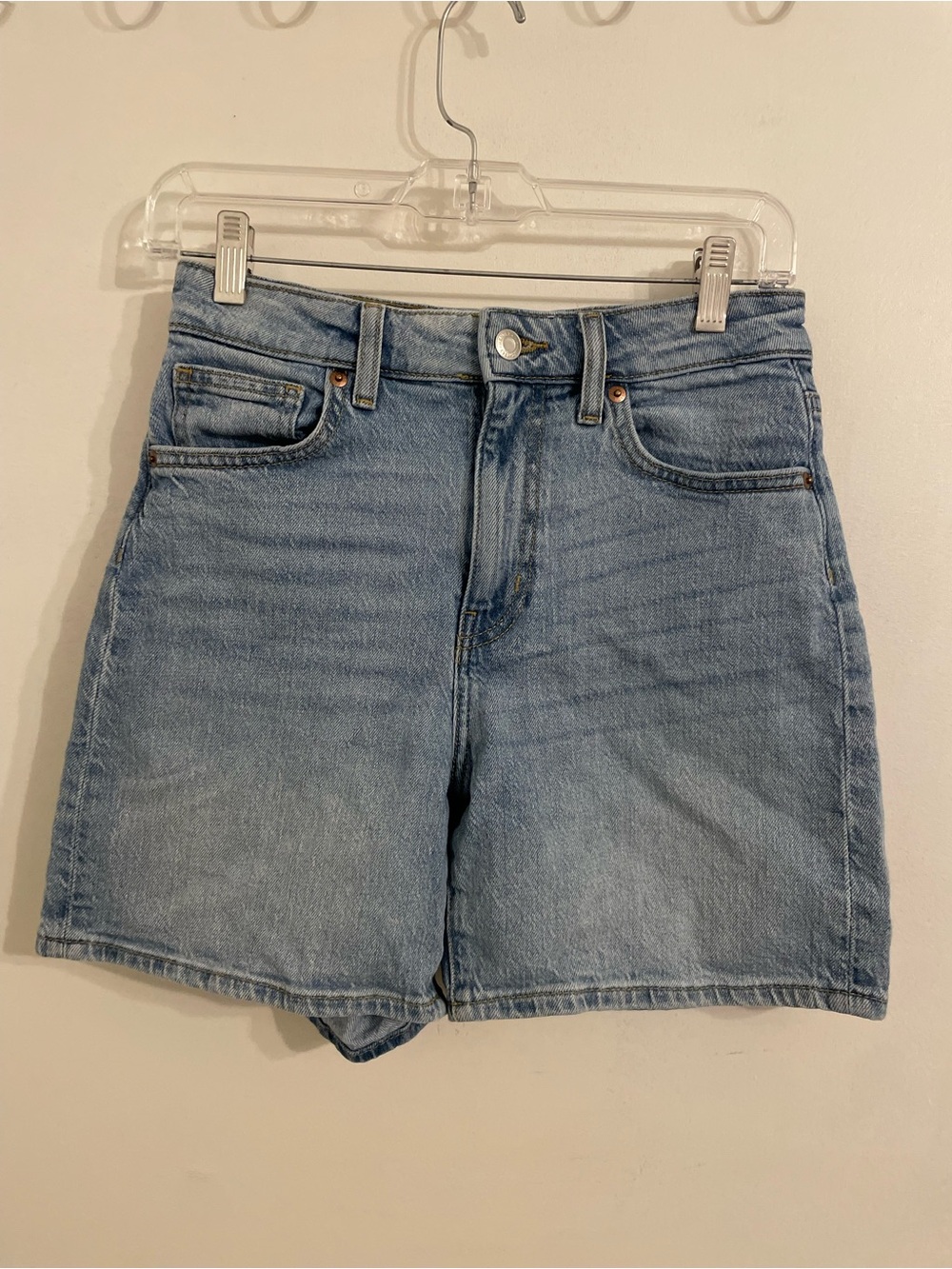 H&M Light Blue Denim Jean Shorts